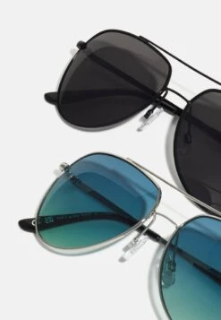 Pier One 2 PACK - Sonnenbrille - Black/blue 10 Pier One 2 PACK - Sonnenbrille - Black/blue -Pier One 0536698a6dde466ab05cd7db74609b09