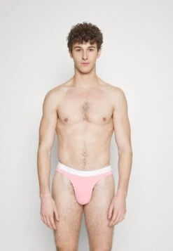 Pier One 3 PACK - Slip - Pink/white/light Blue -Pier One 087c7e648ceb4c8a87147ef6f8612600