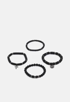 Pier One 5PACK - Armband - Brown, Silver-coloured -Pier One 08e118c931a644e4998f3b1a57086908 1
