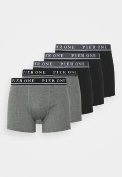 Pier One 5 PACK - Panties - Black/khaki -Pier One 0bef183125834ec58b4062b836afe5ae