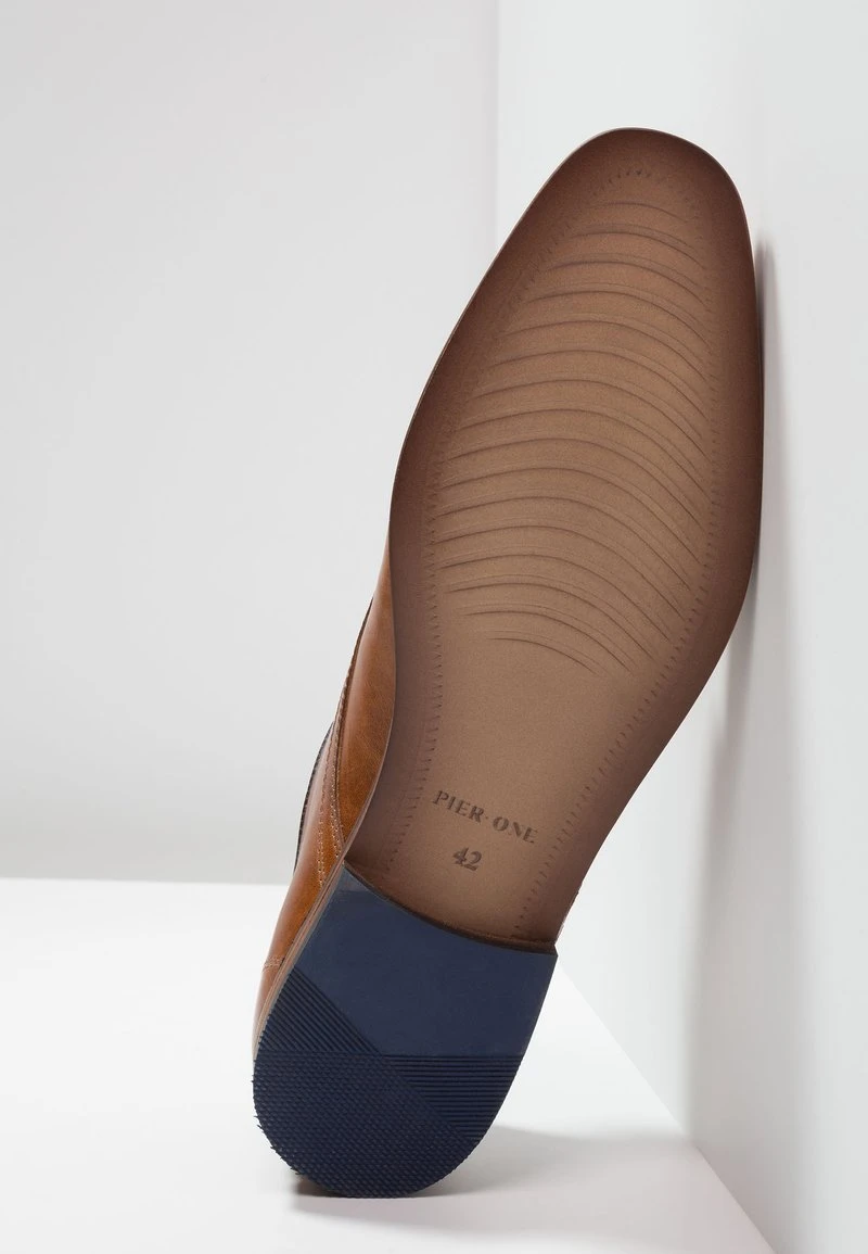 Pier One LEATHER - Business-Schnürer - Cognac 7 Pier One LEATHER - Business-Schnürer - Cognac – Bild 5