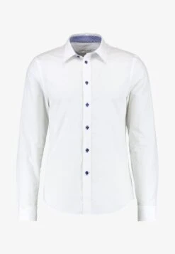 Pier One Hemd - White/blue -Pier One 2b9d03cd92884ad19608d60ca1b3ea75