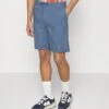 Pier One LINEN BLEND DRAWCORD SHORTS - Shorts - Blue 1 Pier One LINEN BLEND DRAWCORD SHORTS - Shorts - Blue -Pier One 3ed7af71cb3f4deeb750cc63959c017b