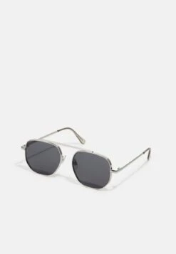 Pier One UNISEX - Sonnenbrille - Silver-coloured, Black -Pier One 4ac756a90d1641d7b0579f1c754b2570 3