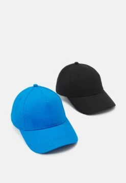 Pier One UNISEX 2 PACK - Cap - Black/blue