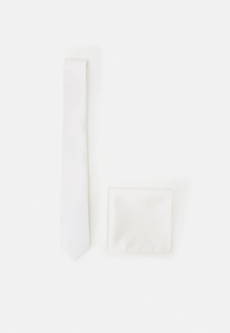 Pier One SET - Einstecktuch - White 3 Pier One SET - Einstecktuch - White