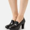 Pier One LEATHER - Pumps - Black -Pier One 6091f7fb242144dd8711c810e2744f70