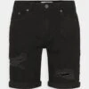 Pier One Jeans Shorts - Black 1 Pier One Jeans Shorts - Black -Pier One 6a5f776f052149fab21c0f7a06b3f55c