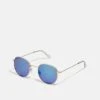 Pier One UNISEX - Sonnenbrille - Gold-coloured/blue -Pier One 86da2e15ef8c413eada469d3cb0f90a2