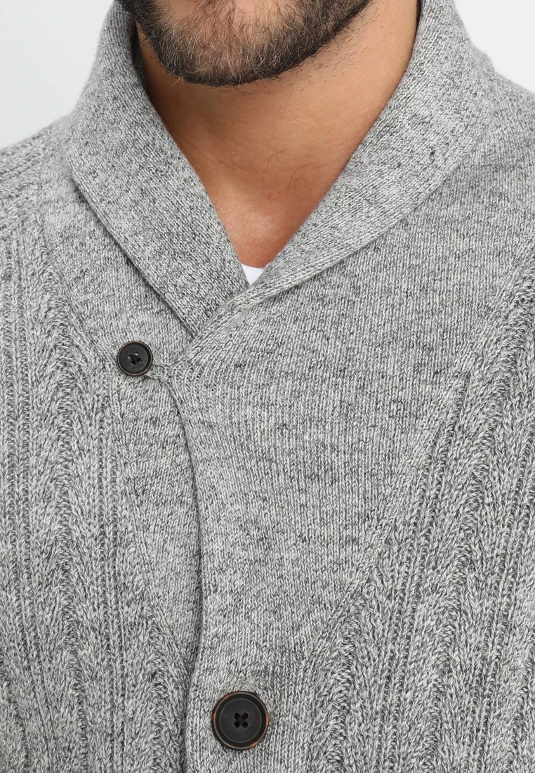 Pier One Strickjacke - Mottled Dark Grey 6 Pier One Strickjacke - Mottled Dark Grey – Bild 4