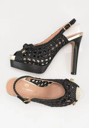 Pier One High Heel Sandalette - Black 7 Pier One High Heel Sandalette - Black – Bild 5