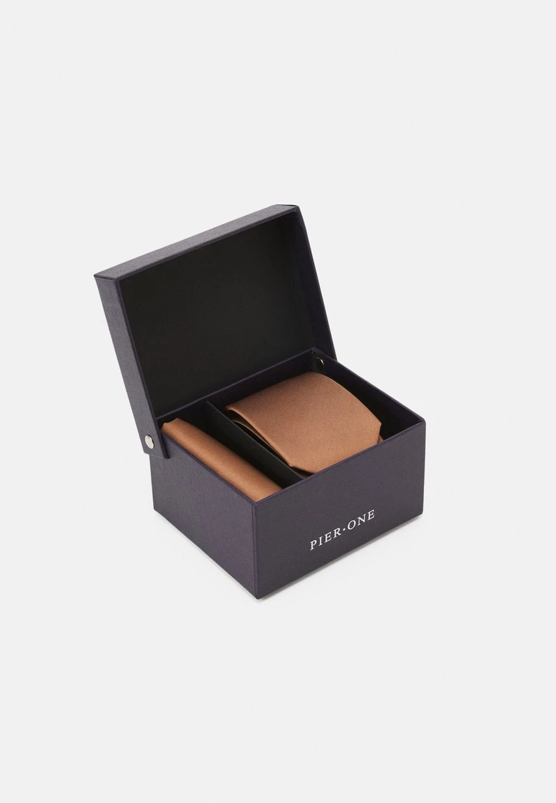 Pier One SET - Einstecktuch - Brown 8 Pier One SET - Einstecktuch - Brown – Bild 6