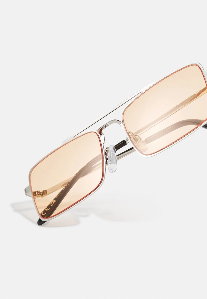 Pier One UNISEX - Sonnenbrille - Silver-coloured, Orange 6 Pier One UNISEX - Sonnenbrille - Silver-coloured, Orange – Bild 4