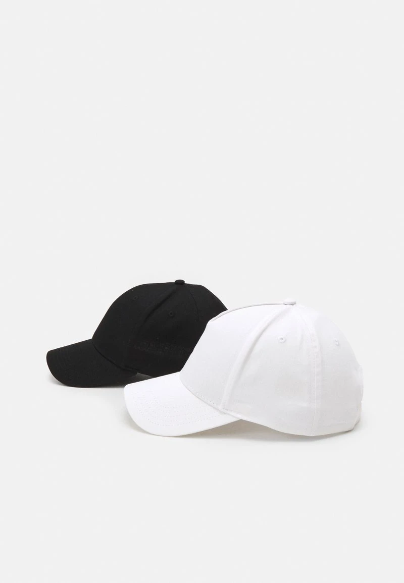Pier One UNISEX 2 PACK - Cap - Black/white 5 Pier One UNISEX 2 PACK - Cap - Black/white – Bild 3