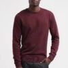 Pier One BASIC CREWNECK - Strickpullover - Bordeaux 1 Pier One BASIC CREWNECK - Strickpullover - Bordeaux -Pier One eb0e723b2058424e9a31aa5c1f372c09