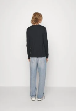 Pier One 5 PACK - Langarmshirt - White/dark Blue/black -Pier One f535302a43fa4b80a1a3b6c44bddcdfe