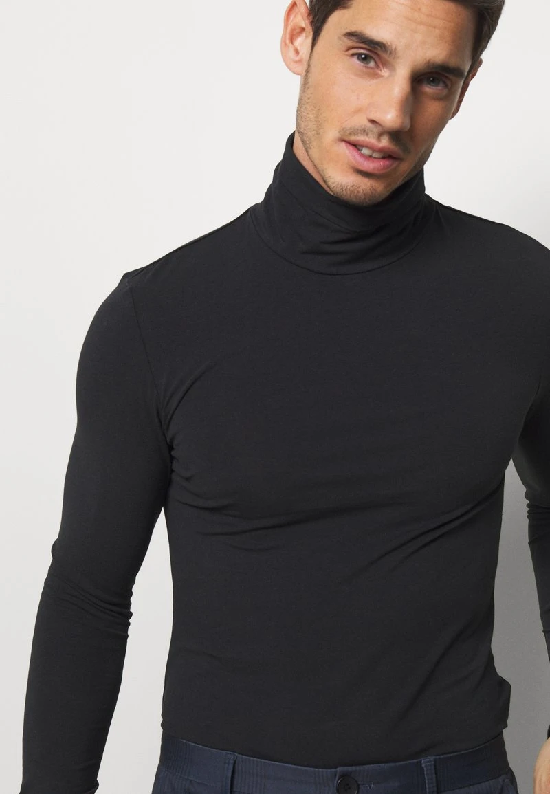 Pier One 2 PACK - Langarmshirt - Black 7 Pier One 2 PACK - Langarmshirt - Black – Bild 5